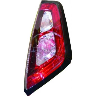 Fanale posteriore cornice interna rossa $portalampada a incastro per FIAT PUNTO dal 2009 al 2012 lato destro passeggero Codice OEM 51888059