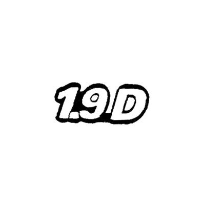 Sigla laterale per FIAT BRAVA dal 1995 al 2001 Codice OEM 7791370