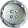Coppa ruota diametro 13 mod. SX 01-93-09-97 per FIAT PUNTO dal 1993 al 1999