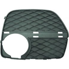Griglia laterale paraurto con foro fendinebbia per BMW X6 E71 dal 2008 al 2013 lato sinistro guidatore