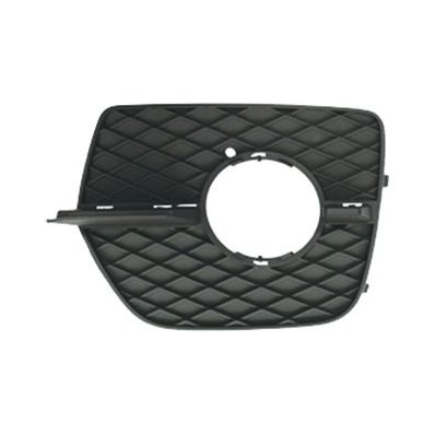 Griglia laterale paraurto con foro fendinebbia e fori modanatura per BMW X6 E71 dal 2008 al 2013 lato sinistro guidatore Codice OEM 51117188383