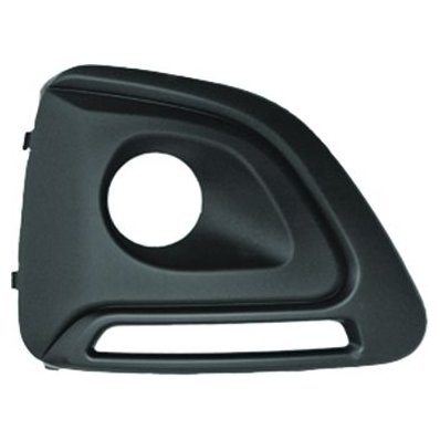 Griglia laterale paraurto con foro fendinebbia e foro drl per PEUGEOT 108 dal 2014 lato destro passeggero Codice OEM 1612202480
