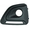 Griglia laterale paraurto con foro fendinebbia e foro drl per PEUGEOT 108 dal 2014 lato sinistro guidatore