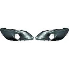 Kit griglie laterali paraurto mod. allure con foro fendinebbia per PEUGEOT 308 dal 2013 al 2017