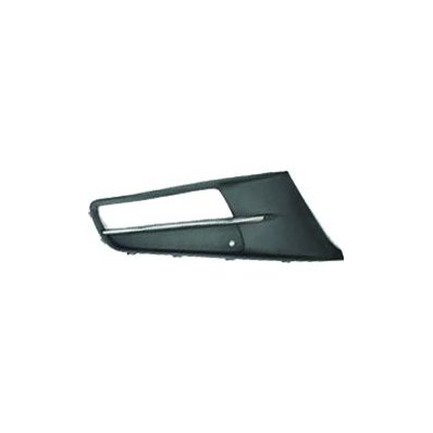 Griglia laterale paraurto con foro fendinebbia e profilo cromato per VOLKSWAGEN SHARAN dal 2015 lato destro passeggero Codice OEM 7N0853666B9B9