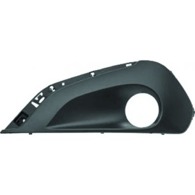 Griglia laterale paraurto con foro fendinebbia per PEUGEOT 208 dal 2015 al 2019 lato sinistro guidatore Codice OEM 9810729880