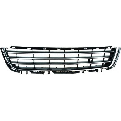 Griglia centrale paraurto con modanatura cromata per OPEL ASTRA H dal 2007 al 2009 Codice OEM 13247248