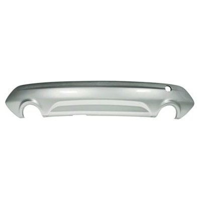 Spoiler paraurto posteriore con scarico doppio grigio-argento per FORD KUGA dal 2012 al 2016 Codice OEM 5230404