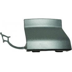 Tappo paraurto anteriore nero per VOLKSWAGEN TRANSPORTER T6 dal 2015