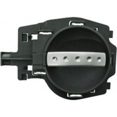 Maniglia apriporta interna leva argento mostrina grigia per CITROEN C2 dal 2003 al 2008 lato sinistro guidatore