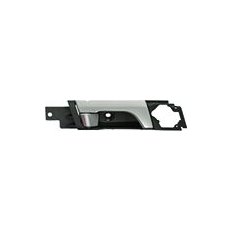 Maniglia apriporta interna leva argento scuro mostrina nera per OPEL ANTARA dal 2006 al 2010 lato destro passeggero