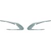 Kit modanature paraurto ant. cromate mod. allure per PEUGEOT 308 dal 2013 al 2017