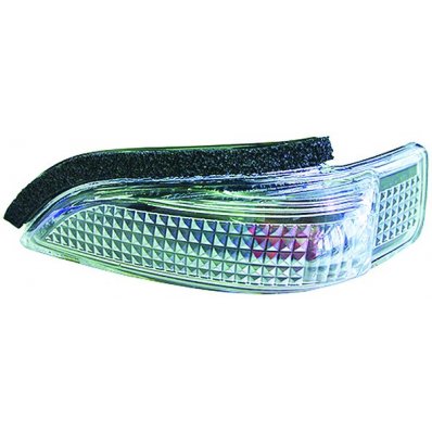 Lucciola retrovisore bianca per TOYOTA AURIS dal 2013 al 2015 lato sinistro guidatore Codice OEM 8174102040