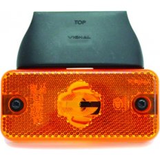 Luce ingombro laterale arancio con staffa per CITROEN JUMPER dal 2006 al 2014