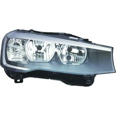 Proiettore per BMW X3 F25 dal 2014 al 2017 lato destro passeggero Codice OEM 63117334078