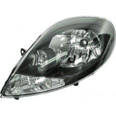 Proiettore corpo nero fanalino bianco per OPEL VIVARO dal 2006 al 2014 lato sinistro guidatore