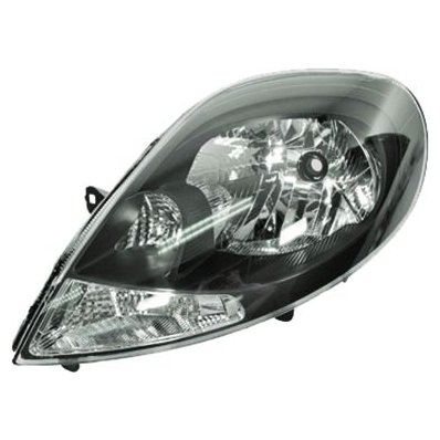 Proiettore corpo nero fanalino bianco per OPEL VIVARO dal 2006 al 2014 lato sinistro guidatore Codice OEM 93864870