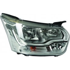 Proiettore led adattivo cromato per FORD TRANSIT dal 2014 lato destro passeggero