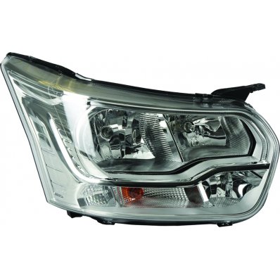 Proiettore led adattivo cromato per FORD TRANSIT dal 2014 lato destro passeggero Codice OEM 1877019