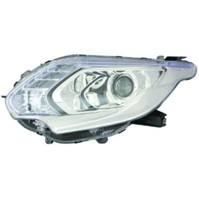 Proiettore xenon cromato led per MITSUBISHI L200 dal 2015 al 2019 lato sinistro guidatore Codice OEM 8301D157