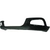 Paraurto anteriore nero inferiore con fori cornice per PEUGEOT 2008 dal 2013 al 2016