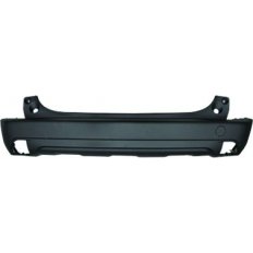 Paraurto posteriore nero per PEUGEOT 2008 dal 2013 al 2016