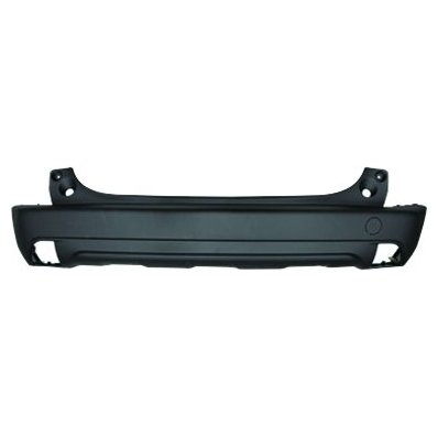 Paraurto posteriore nero per PEUGEOT 2008 dal 2013 al 2016 Codice OEM 1610115980