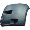 Cantonale paraurto anteriore nero con fori codolino per CITROEN JUMPER dal 2006 al 2014 lato sinistro guidatore