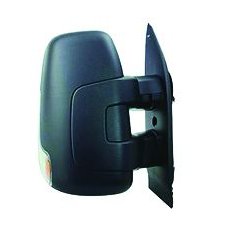 Retrovisore manuale nero braccio corto per IVECO DAILY dal 2014 al 2019 lato destro passeggero