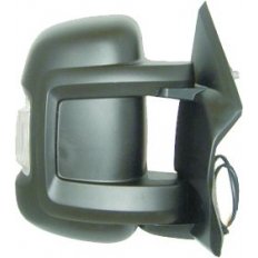 Retrovisore elettrico nero braccio corto abbattibile $16w - 10 pin per CITROEN JUMPER dal 2014 lato destro passeggero