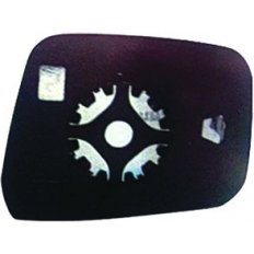 Piastra specchio retrovisore termica per NISSAN NAVARA dal 2010 al 2015 lato sinistro guidatore