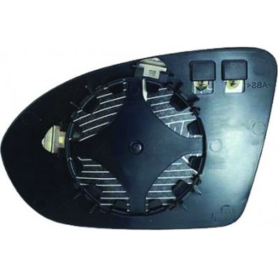 Piastra specchio retrovisore termica per OPEL ASTRA K dal 2015 lato destro passeggero Codice OEM 13396533