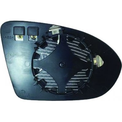 Piastra specchio retrovisore termica per OPEL ASTRA K dal 2015 lato sinistro guidatore Codice OEM 13396526