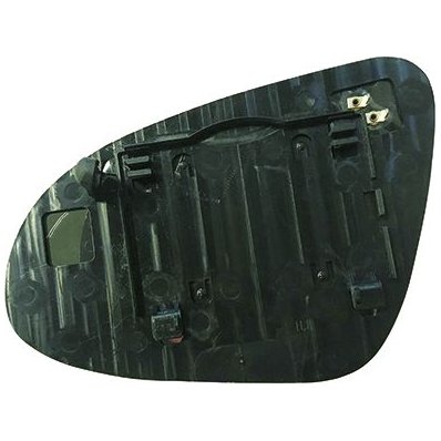 Piastra specchio retrovisore termica attacco rettangolare per TOYOTA YARIS dal 2011 al 2014 lato destro passeggero Codice OEM 879080D600