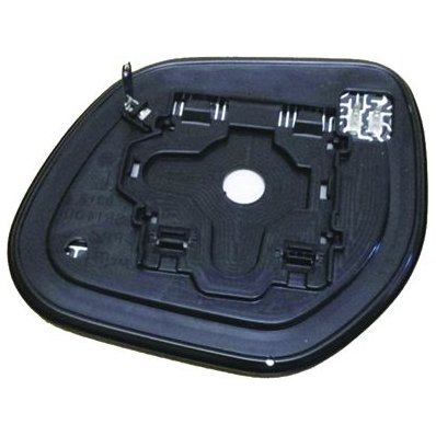 Piastra specchio retrovisore termica attacco quadrato per MITSUBISHI ASX dal 2016 lato destro passeggero Codice OEM 7632A366