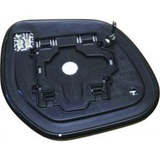 Piastra specchio retrovisore termica attacco quadrato per MITSUBISHI OUTLANDER dal 2015 lato sinistro guidatore