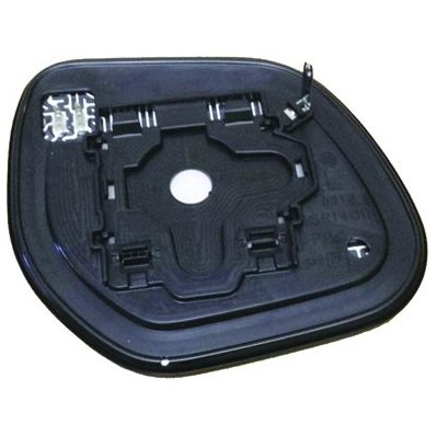 Piastra specchio retrovisore termica attacco quadrato per MITSUBISHI OUTLANDER dal 2015 lato sinistro guidatore Codice OEM 7632A365