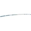 Modan. centrale paraurto post. berlina mod. modern $cromata per BMW 5 F10N dal 2013 al 2016