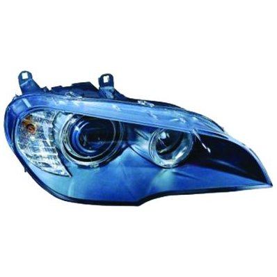 Proiettore per BMW X5 E70 dal 2007 al 2010 lato destro passeggero Codice OEM 63127278046