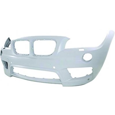 Paraurto anteriore verniciabile con fori lavafari e fori sensore mod. M per BMW X1 E84 dal 2009 al 2012 Codice OEM 51118050636