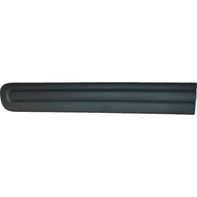 Modanatura porta anteriore nera per FIAT 500 dal 2012 al 2017 lato sinistro guidatore Codice OEM 735558452