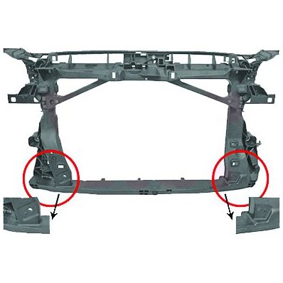 Frontale 1.2-1.4 TFSI per AUDI A3 dal 2012 al 2016 Codice OEM 8V0805588A