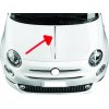 Modanatura centrale cofano cromata per ABARTH 595 dal 2015