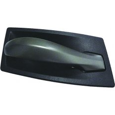 Maniglia apriporta interna con leva grigio scuro per BMW 5 E60 dal 2003 al 2007 lato destro passeggero