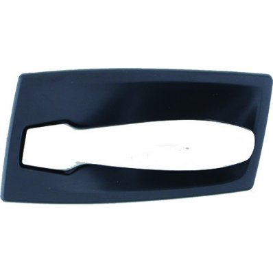 Maniglia apriporta interna con leva argento per BMW 5 E60 dal 2003 al 2007 lato sinistro guidatore Codice OEM 51217076257