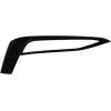 Cornice fendinebbia nera lucida mod. sportline per BMW 5 G30 dal 2016 lato destro passeggero