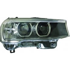 Proiettore xenon nero led per BMW X3 F25 dal 2014 al 2017 lato destro passeggero