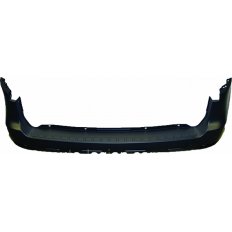 Paraurto posteriore nero per DACIA DOKKER dal 2012
