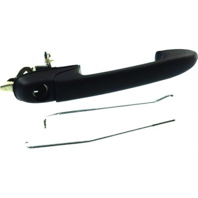 Maniglia esterna anteriore dx con foro nottolino nera per FIAT BRAVO dal 1995 al 2001 Codice OEM 5516745267
