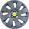 Coppa ruota diametro 14 grigio scuro per FIAT PANDA dal 2013